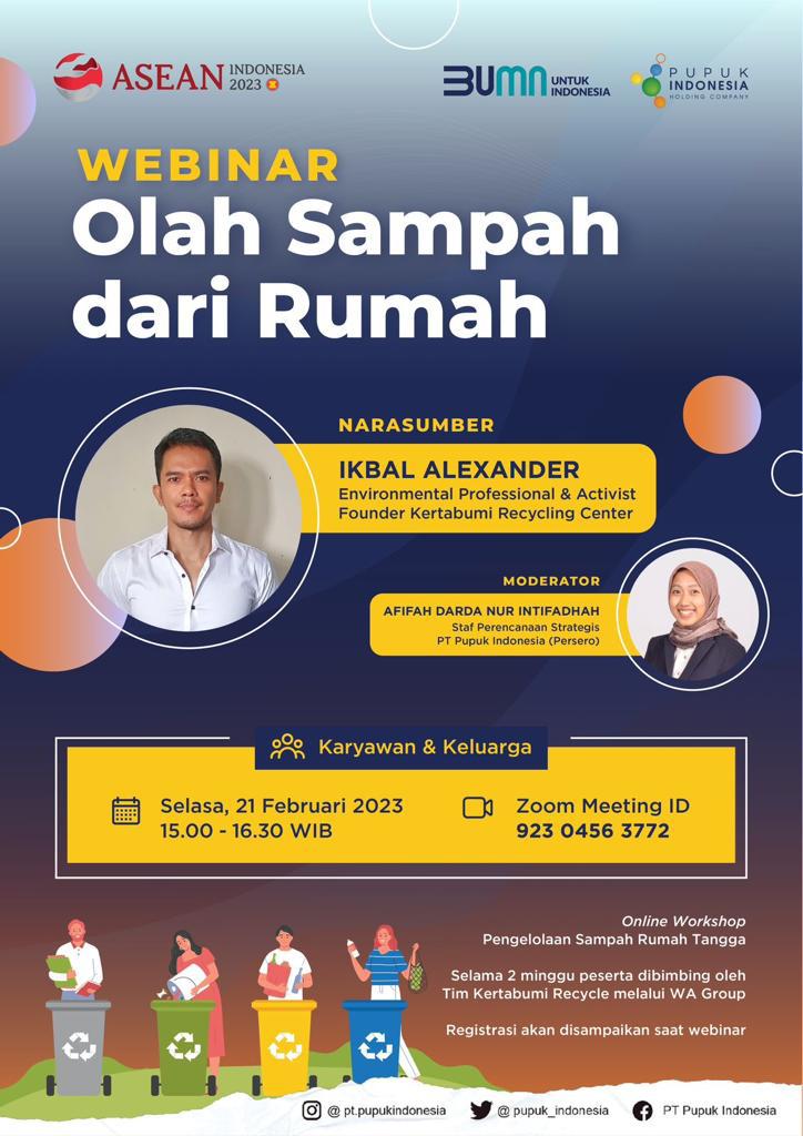 Webinar Olah Sampah dari Rumah